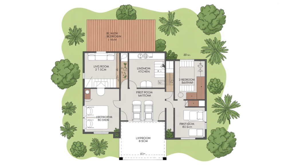 Best 5 Low budget simple two storey house design